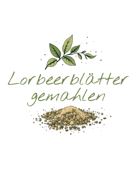 Lorbeerblätter gemahlen 