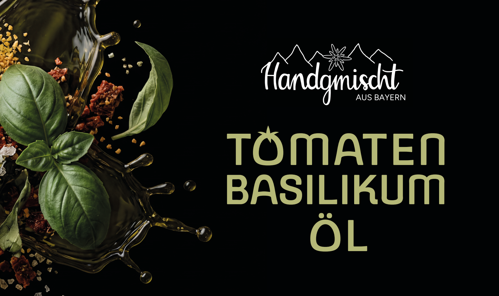 Tomaten Basilikum Öl