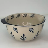 Schüssel mit Ausguss Weiß/Blau - Miljögården