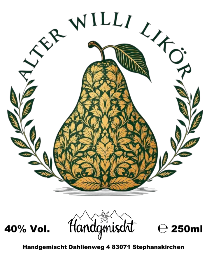 Alter Willi Likör 40% vol
