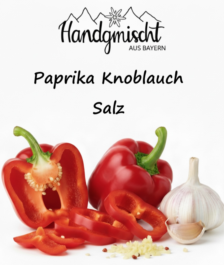 Paprika Knoblauch Salz 