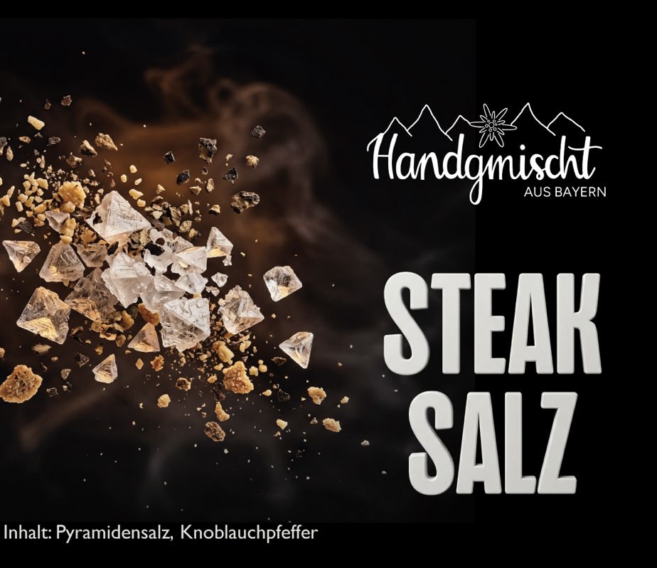 Steak Salz in der Mühle